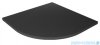 New Trendy Nex Shade brodzik konglomeratowy półokrągły 80x80x3,5 cm antracyt B-0497